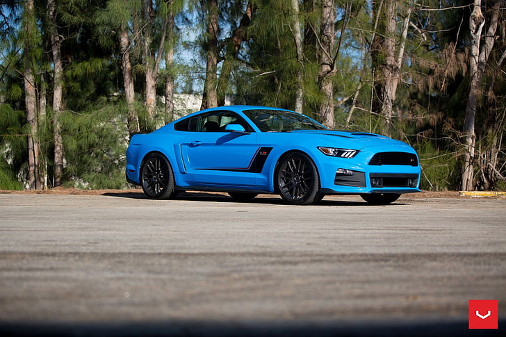 Hd Wallpaper Cars Ford Mustang Roush Stage 3 Vossen Wheels Wallpaper Flare