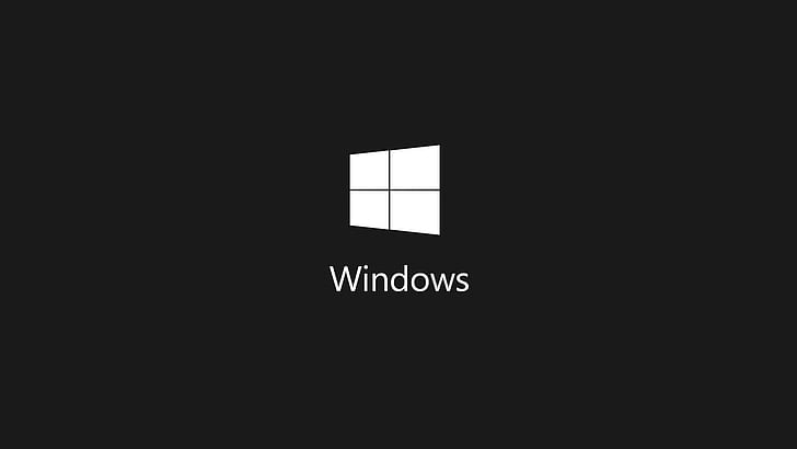 Windows 7, Windows 10, Windows 8, dark HD wallpaper