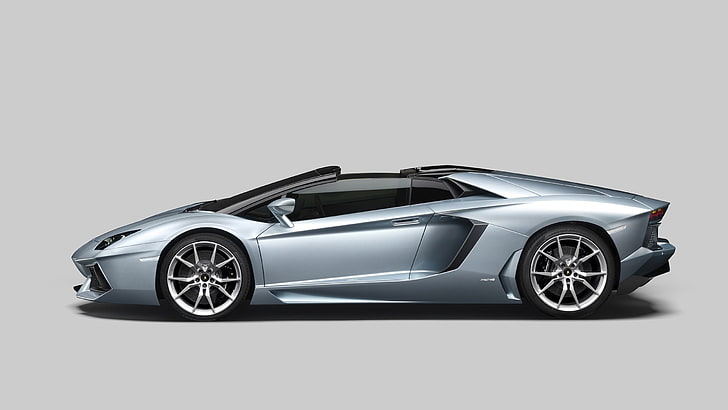 gray and black car toy, Lamborghini Aventador, motor vehicle, HD wallpaper