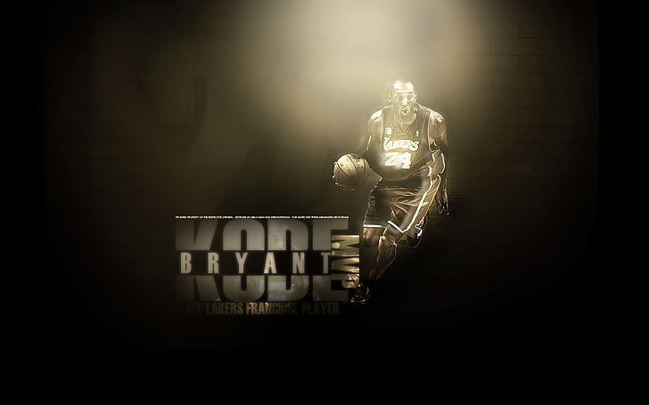 Kobe Bryant Los Angeles Kobe Bryant spotlight  Sports Basketball HD Art
