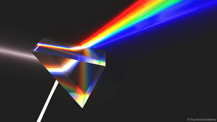 prism, Pink Floyd, HD wallpaper