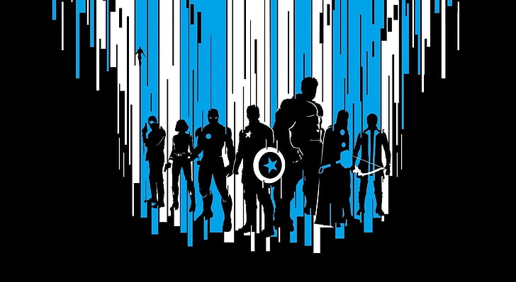 Avengers Age Of Ultron Black, Blue. Black, Marvel wallpaper, Aero, HD wallpaper
