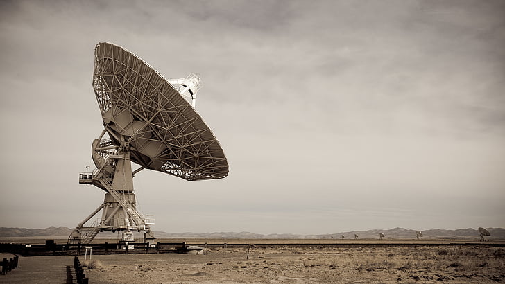 antenna, astronomy, communications, desert, exploration, observatory, HD wallpaper