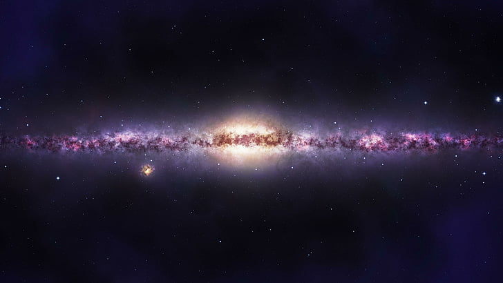 galaxy, milky way, sky, stars, universe, astronomical object, HD wallpaper