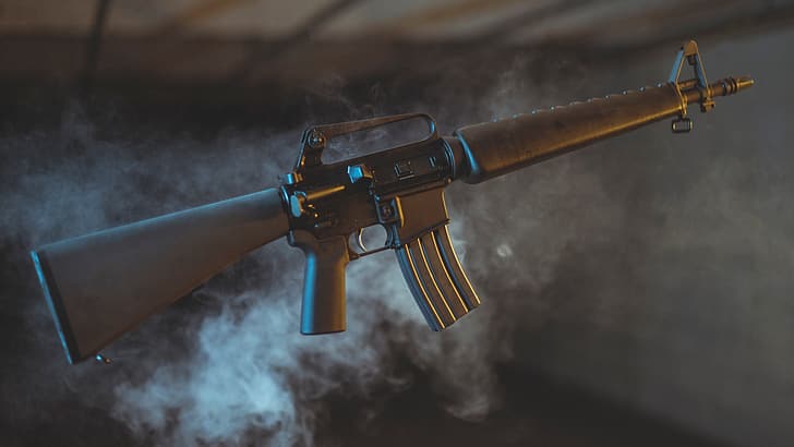 m16 gun wallpaper