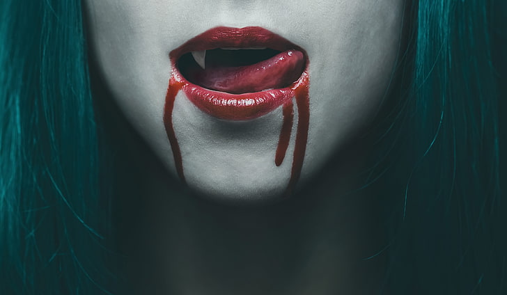 Blood on the lips 1080P, 2K, 4K, 5K HD wallpapers free download | Wallpaper  Flare