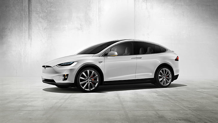Tesla Model X, car, electric car, Tesla Motors, motor vehicle, HD wallpaper
