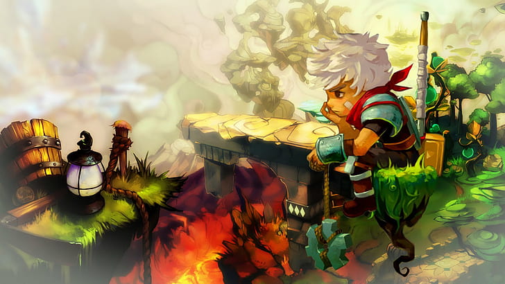 Bastion Drawing HD, video games