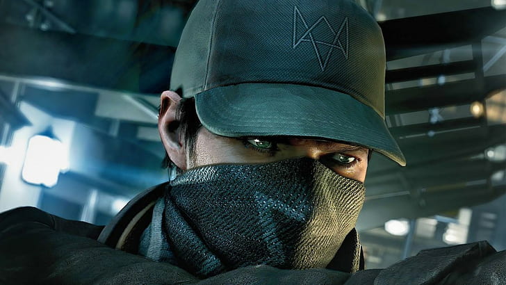 Aiden pearce, Watch dogs, Games, portrait, one person, clothing