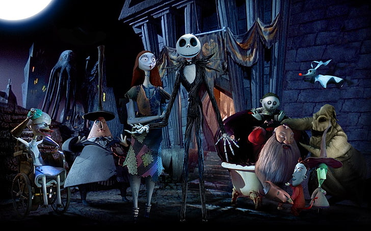 Movie, The Nightmare Before Christmas, representation, group of people