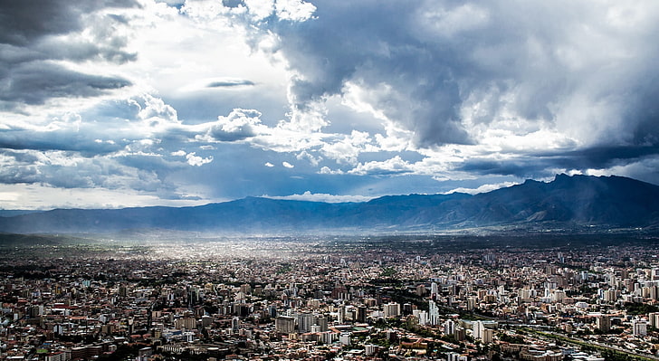 Ciudad de Cochabamba, Bolivia HD, city, South America, architecture