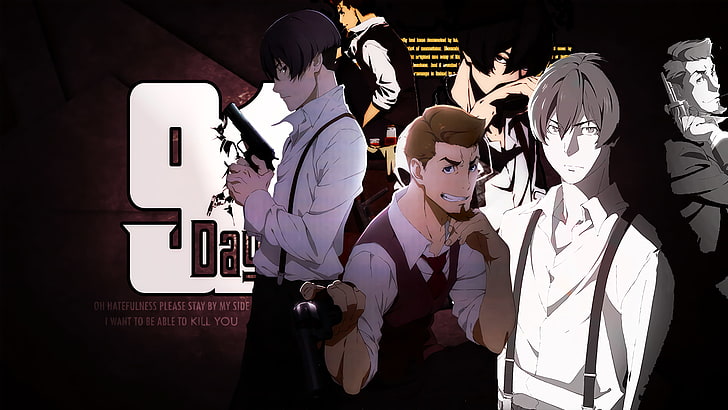 91 Days, anime boys, Angelo Lagusa, Nero Vanetti, people, human representation, HD wallpaper