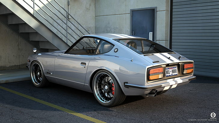 240z, cars, coupe, datsun, fairlady, japan, nissan, tuning