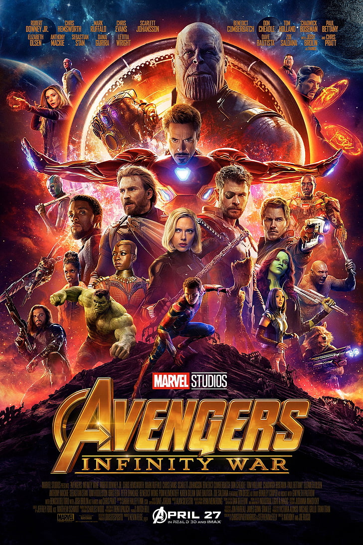 poster, Marvel Cinematic Universe, Avengers: Infinity war, The Avengers