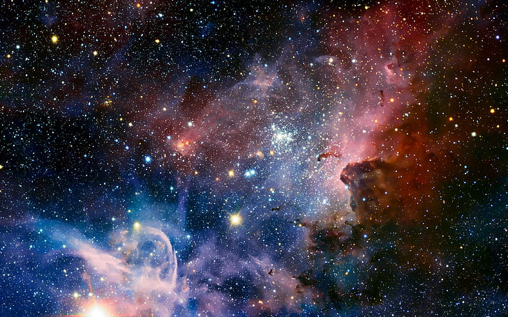 nature, landscape, space, nebula, universe, ALMA Observatory, HD wallpaper