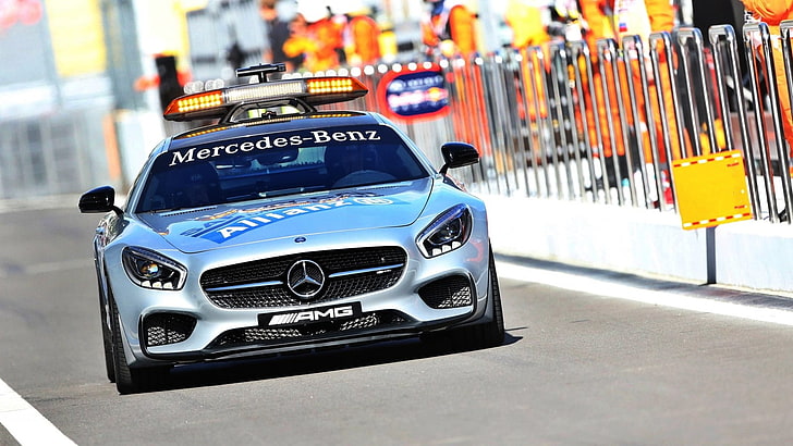 Mercedes-Benz, Formula 1, safety car, Mercedes-AMG GT, vehicle, HD wallpaper