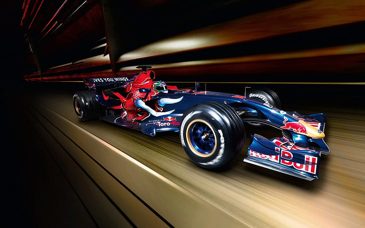 Formula 1 Red Bull 2007, f1, racing, HD wallpaper