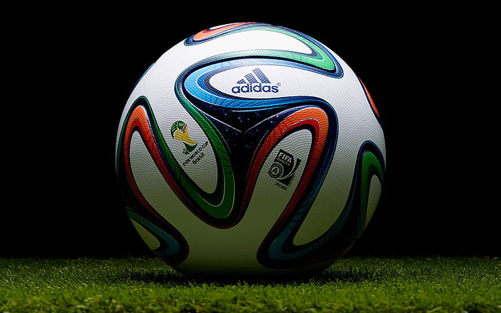 Adidas football, Brazil 2014 World Cup, HD wallpaper