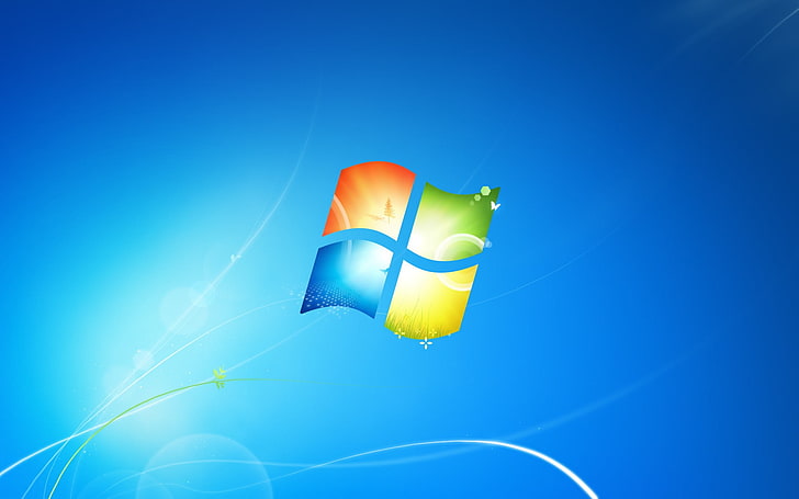 Windows logo, Microsoft Windows, Windows 7, operating system