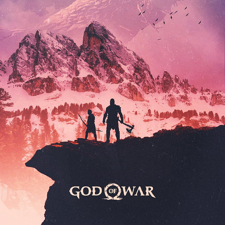 God of War, Kratos, Atreus, HD, HD wallpaper
