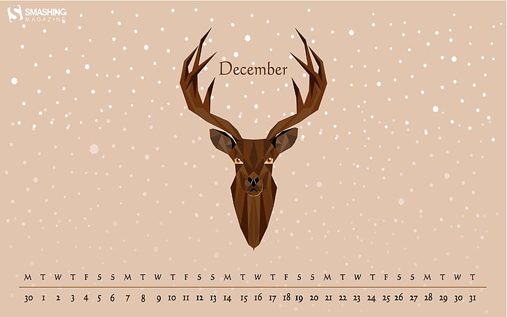 HD wallpaper: Oh Deer-December 2015 Calendar Wallpaper, no people,  decoration | Wallpaper Flare
