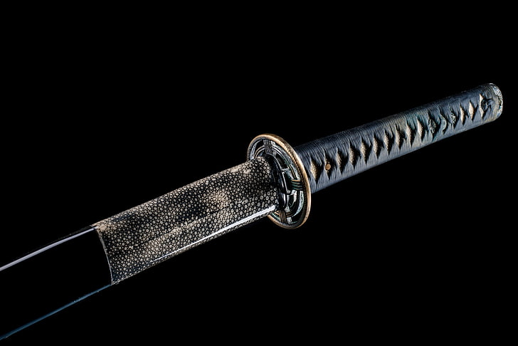 HD wallpaper: black katana sword, Japan, arm | Wallpaper Flare