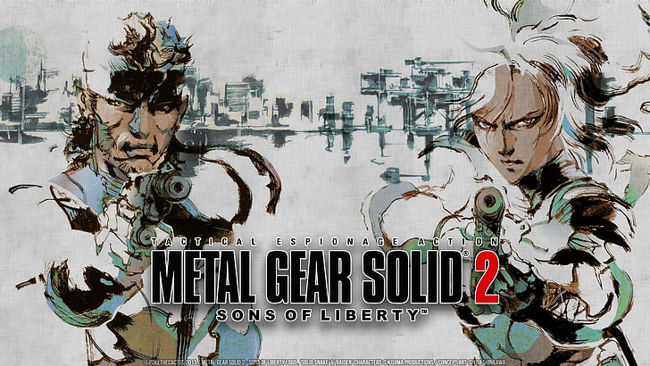 Metal Gear Solid 2 Sons of Liberty wallpaper, stealth-action