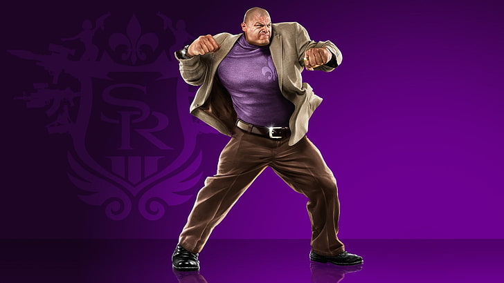 Saints Row: The Third, adult, one person, studio shot, full length