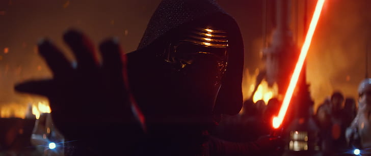 Star Wars: The Force Awakens, Kylo Ren, HD wallpaper