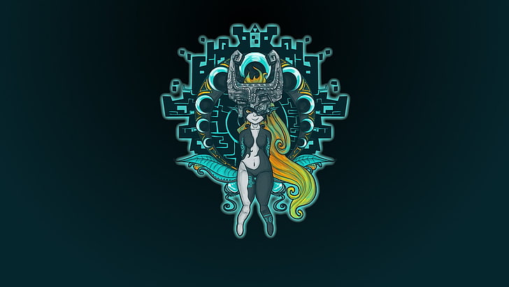 nude woman animated character illustration, Midna, The Legend of Zelda, HD wallpaper