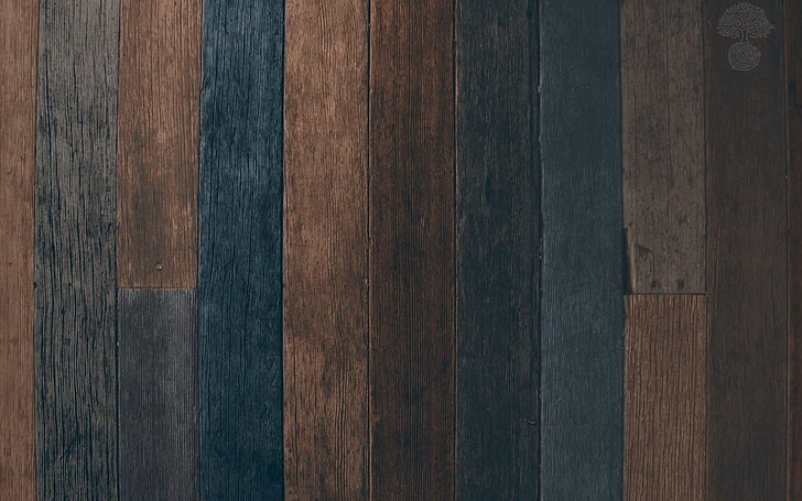 black and brown parquet wallpaper, texture, wood, wood - Material