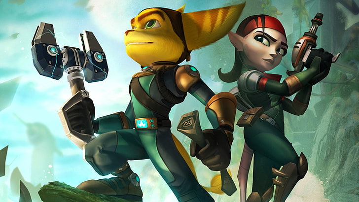 Ratchet and Clank Future: Quest for Booty, human representation, HD wallpaper