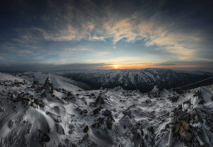 Bulgaria, mountains, sky, scenics - nature, cloud - sky, beauty in nature, HD wallpaper