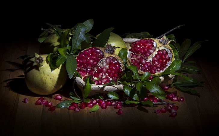 pomegranate, healthy eating, food, freshness, food and drink