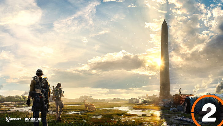 Tom Clancy's The Division 2, Ubisoft, video games, concept art, HD wallpaper
