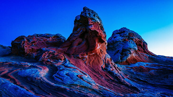 Arizona, nature, rock, rock - object, solid, beauty in nature, HD wallpaper