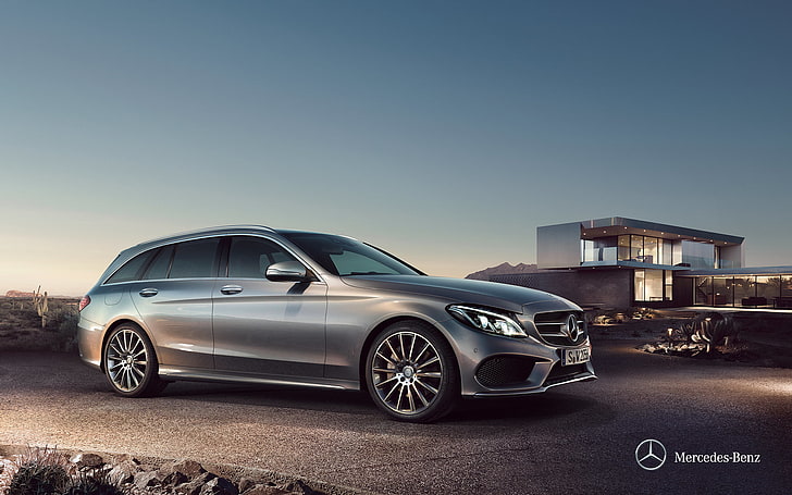 Mercedes-Benz, universal, 2014, C-class, S205, HD wallpaper