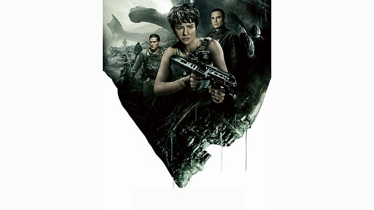 Alien, Alien: Covenant, Katherine Waterston, Michael Fassbender, HD wallpaper