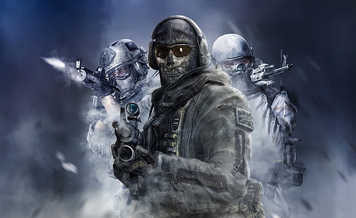 HD wallpaper: Call of Duty Ghost wallpaper, three soldiers digital wallpaper  | Wallpaper Flare