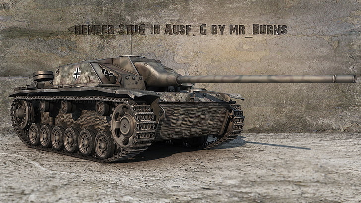 gray war tank illustration, Germany, tanks, WoT, World of Tanks HD wallpaper