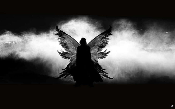 angel cover, wings, one person, arts culture and entertainment, HD wallpaper