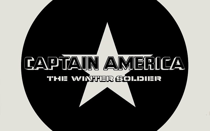 Captain America The Winter Soldier BW HD, movies, HD wallpaper