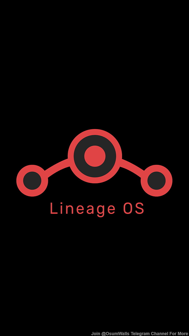 Lineage OS, Android (operating system), simple background, minimalism, HD wallpaper