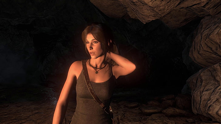 Tomb Raider game digital wallpaper, Lara Croft, Rise of the Tomb Raider