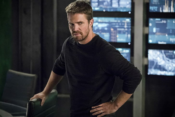 arrow, tv shows, hd, stephen amell, one person, adult, beard