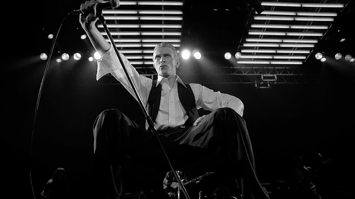 david bowie, one person, sitting, musician, artist, arts culture and entertainment