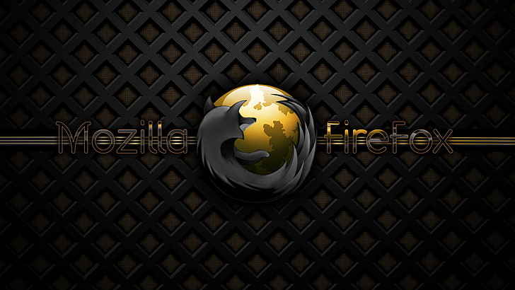 Mozilla Firefox logo, browser, metal, no people, technology, protection, HD wallpaper