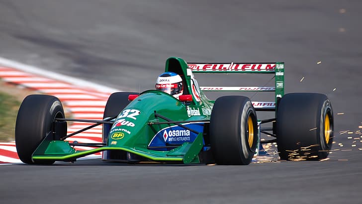 Jordan 191, Formula 1, formula cars, Michael Schumacher