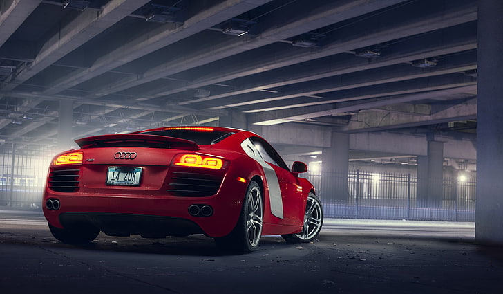 red and black car toy, r8, Audi, Audi R8, mode of transportation, HD wallpaper