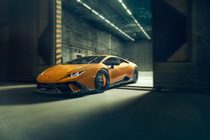Lamborghini Huracan Performante, 4K, 2018, Novitec